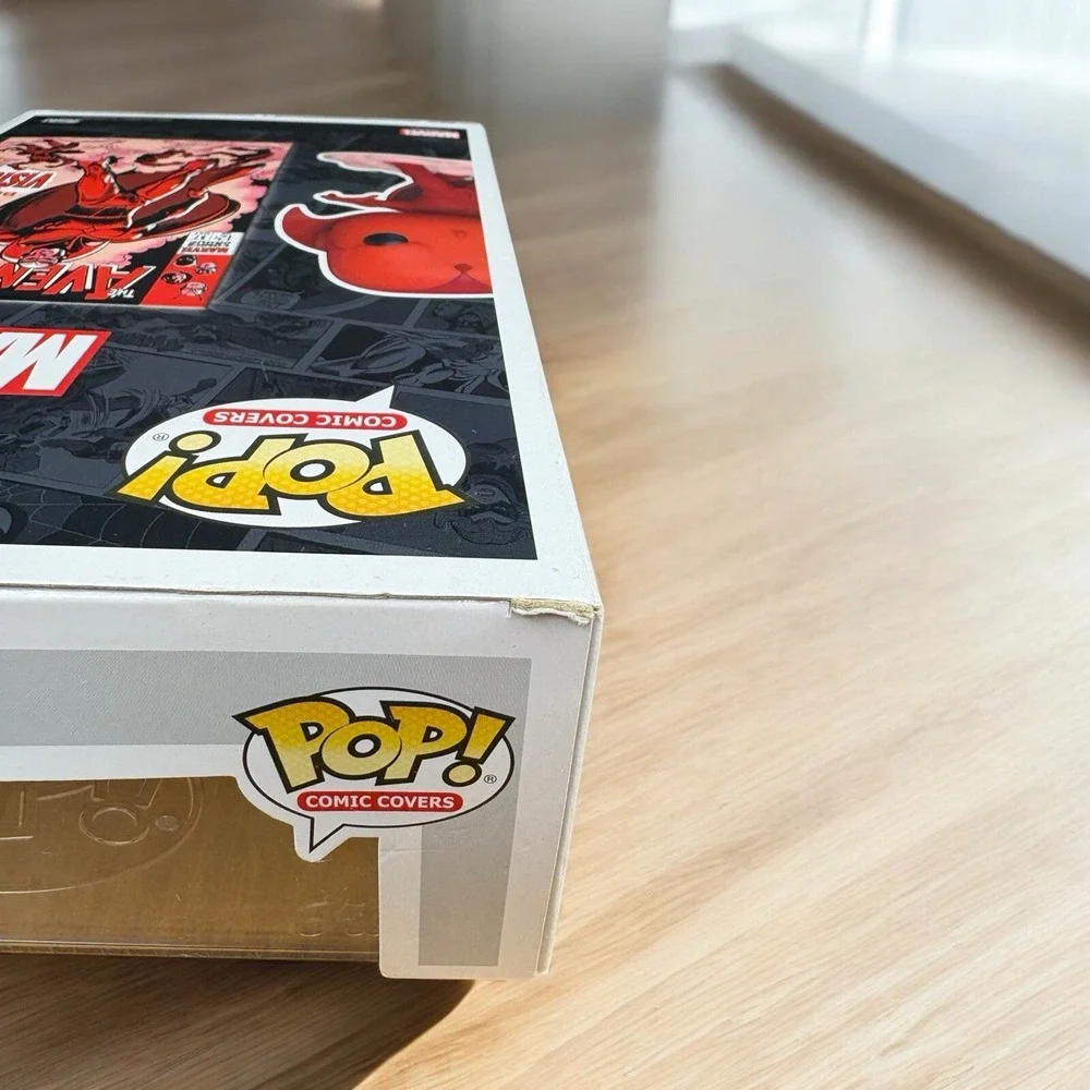 Funko Pop! Comic Book Cover with Case: Marvel - Vision -‎ Target (Exclusive) #02